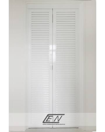 Louvre Bi-Fold Door