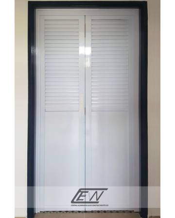 Louvre Bi-Fold Door