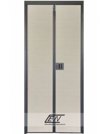 Aluminium Frame (Black) V-Fold Door - B50015